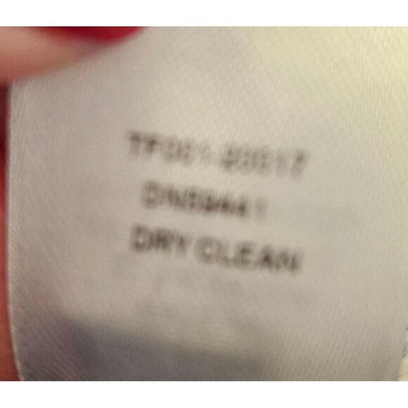 Pendleton Woman Size 14 100% Virgin Wool Navy Blazer One Button Classic Preppy - Picture 6 of 6